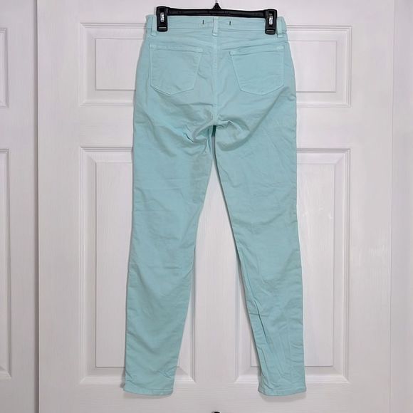 J Brand Aqua Mid Rise Skinny Leg Ankle Jeans Size 27 - Picture 4 of 14